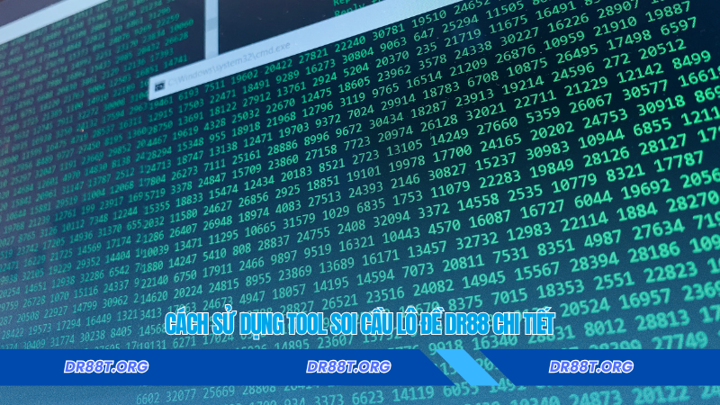 Cách sử dụng tool soi cầu lô đề Dr88 chi tiết