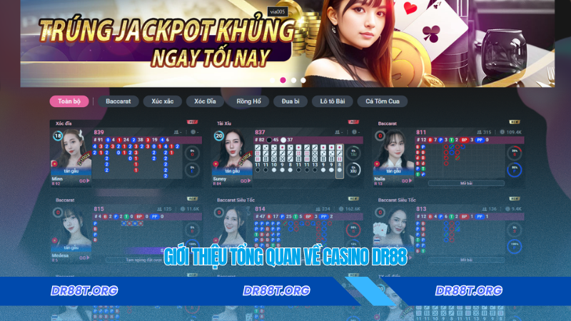 Giới thiệu tổng quan về casino Dr88