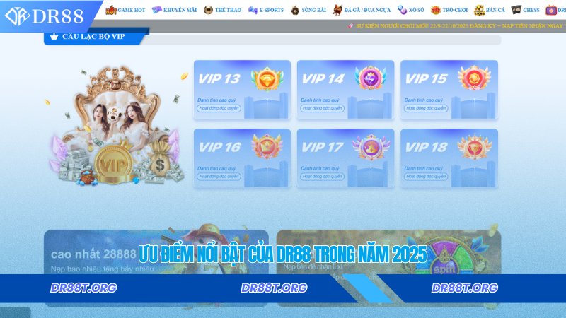  Ưu điểm nổi bật của DR88 trong năm 2025